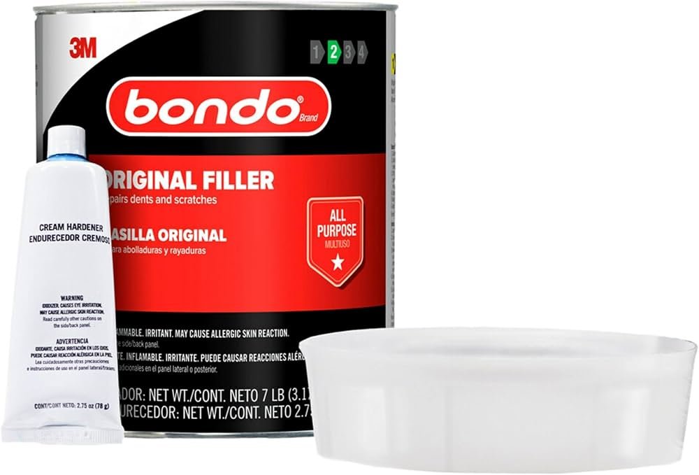 Bondo Body Filler — the original two-part filler for auto body repair